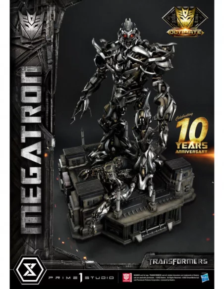 Transformers Estatua Museum Masterline Megatron Ultimate Bonus Version 84 cm