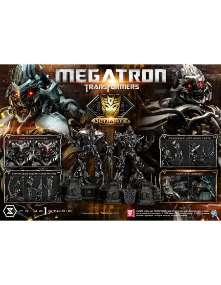 Transformers Estatua Museum Masterline Megatron Ultimate Bonus Version 84 cm