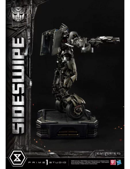 Transformers: Dark of the Moon Estatua Polystone Sideswipe Deluxe Version 57 cm