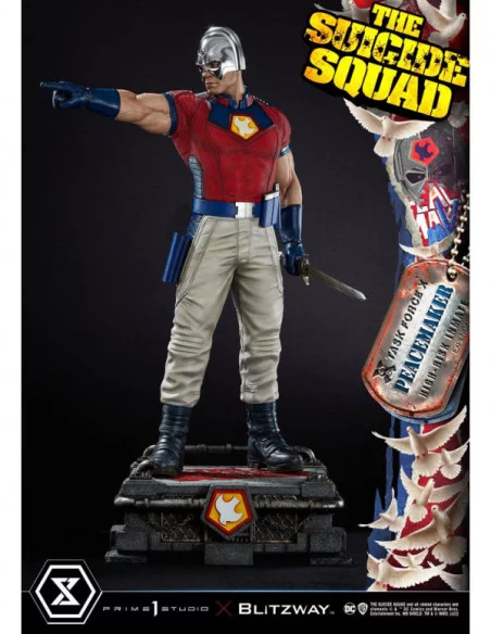 The Suicide Squad Estatua 1/3 Peacemaker Bonus Version 79 cm