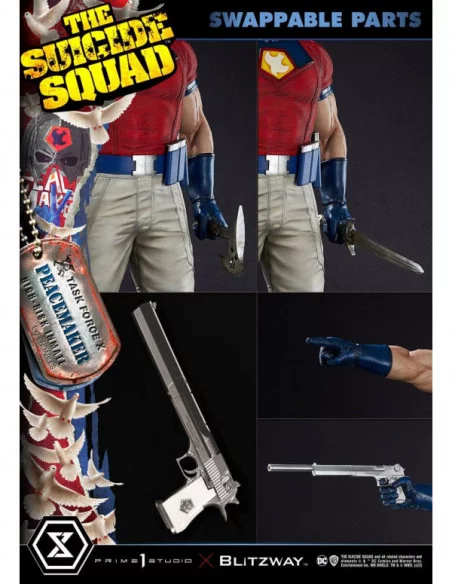 The Suicide Squad Estatua 1/3 Peacemaker Bonus Version 79 cm