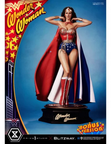 Wonder Woman 1975 Estatua 1/3 Wonder Woman (Lynda Carter) Bonus Version 69 cm