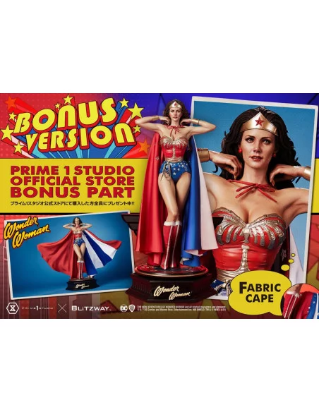 Wonder Woman 1975 Estatua 1/3 Wonder Woman (Lynda Carter) Bonus Version 69 cm