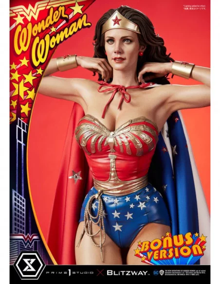 Wonder Woman 1975 Estatua 1/3 Wonder Woman (Lynda Carter) Bonus Version 69 cm