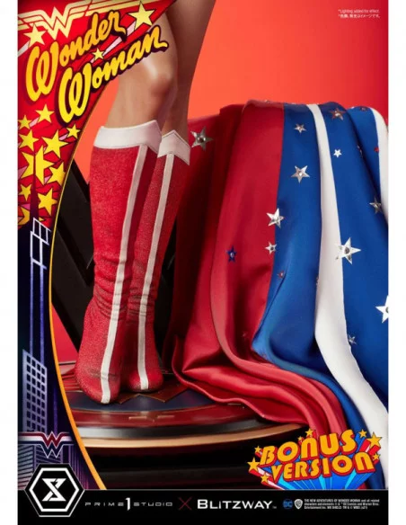 Wonder Woman 1975 Estatua 1/3 Wonder Woman (Lynda Carter) Bonus Version 69 cm