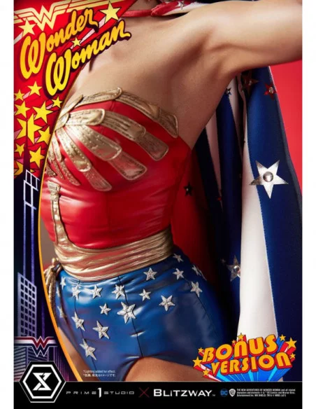 Wonder Woman 1975 Estatua 1/3 Wonder Woman (Lynda Carter) Bonus Version 69 cm