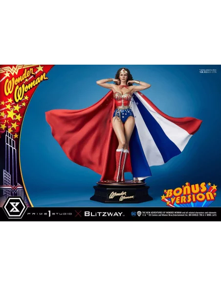 Wonder Woman 1975 Estatua 1/3 Wonder Woman (Lynda Carter) Bonus Version 69 cm