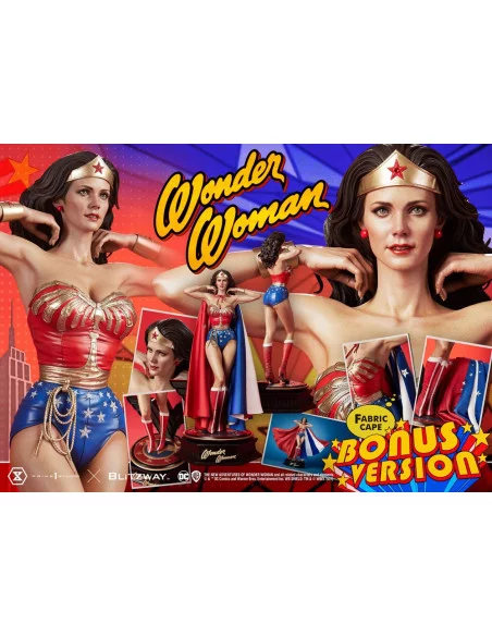 Wonder Woman 1975 Estatua 1/3 Wonder Woman (Lynda Carter) Bonus Version 69 cm