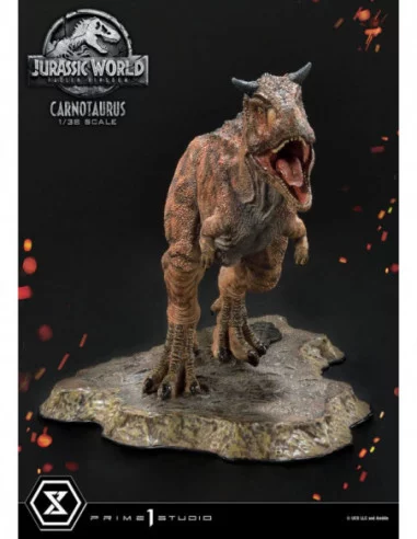 Jurassic World: Fallen Kingdom Estatua PVC Prime Collectibles 1/38 Carnotaurus 16 cm