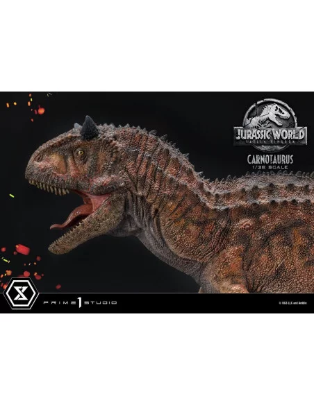 Jurassic World: Fallen Kingdom Estatua PVC Prime Collectibles 1/38 Carnotaurus 16 cm