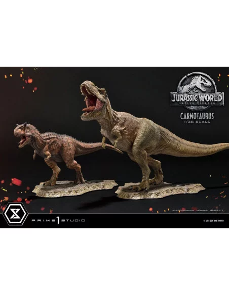 Jurassic World: Fallen Kingdom Estatua PVC Prime Collectibles 1/38 Carnotaurus 16 cm