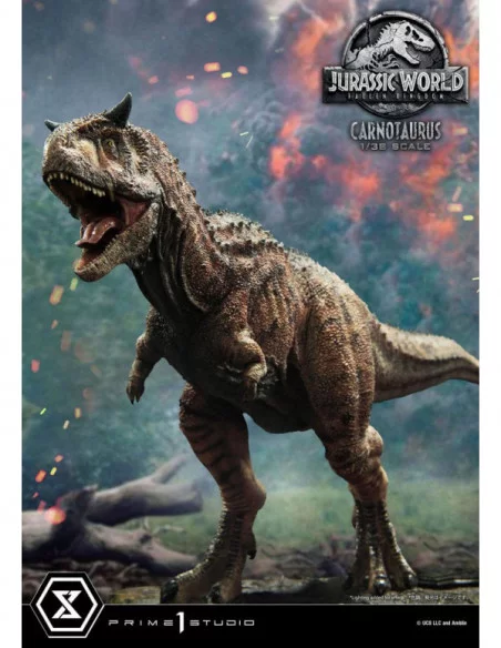 Jurassic World: Fallen Kingdom Estatua PVC Prime Collectibles 1/38 Carnotaurus 16 cm