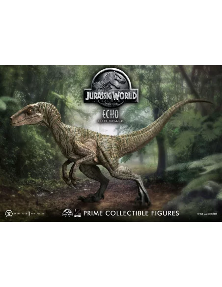 Jurassic World: Fallen Kingdom Estatua Prime Collectibles 1/10 Echo 17 cm