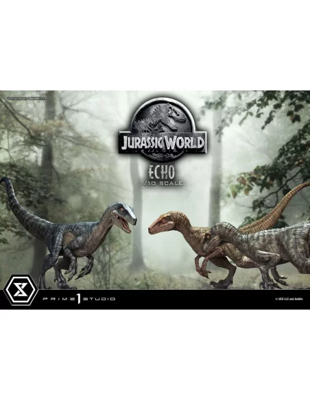 Jurassic World: Fallen Kingdom Estatua Prime Collectibles 1/10 Echo 17 cm