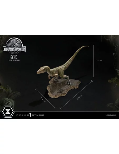 Jurassic World: Fallen Kingdom Estatua Prime Collectibles 1/10 Echo 17 cm