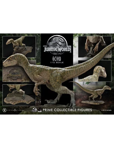 Jurassic World: Fallen Kingdom Estatua Prime Collectibles 1/10 Echo 17 cm