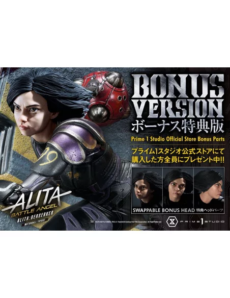 Alita: Ángel de combate Estatua 1/4 Alita Berserker Motorball Bonus Version Tryout 64 cm