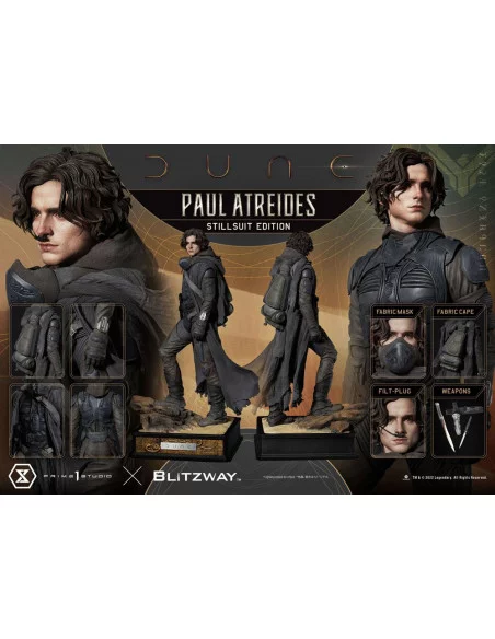 Dune Estatua 1/4 Paul Atreides Stillsuit Edition Bonus Version 53 cm