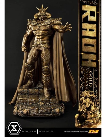 Fist of the North Star Estatua 1/4 Raoh Gold Version 78 cm