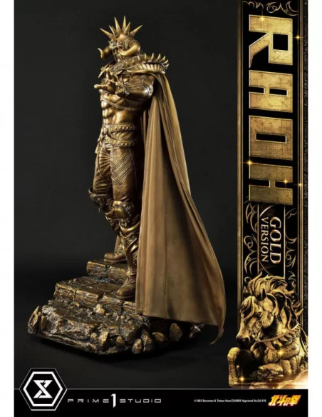 Fist of the North Star Estatua 1/4 Raoh Gold Version 78 cm