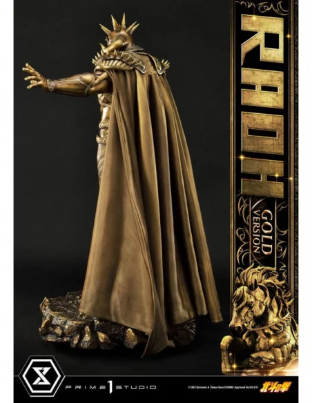 Fist of the North Star Estatua 1/4 Raoh Gold Version 78 cm