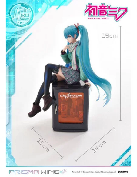 Hatsune Miku Estatua PVC 1/7 Prisma Wing Hatsune Miku (Art by lack) 19 cm