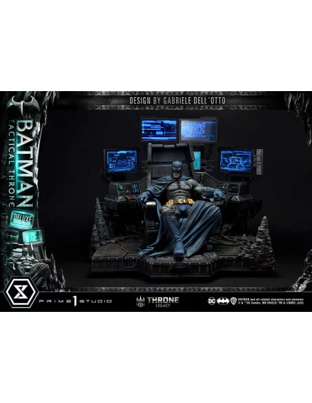 DC Comics Estatua 1/3 Throne Legacy Collection Batman Tactical Throne Deluxe Version 57 cm