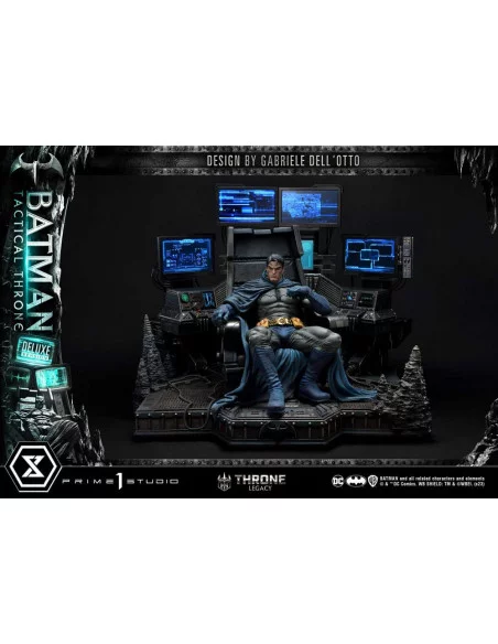 DC Comics Estatua 1/3 Throne Legacy Collection Batman Tactical Throne Deluxe Version 57 cm