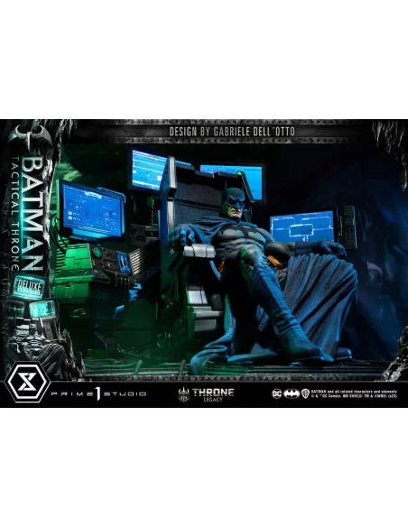 DC Comics Estatua 1/3 Throne Legacy Collection Batman Tactical Throne Deluxe Version 57 cm