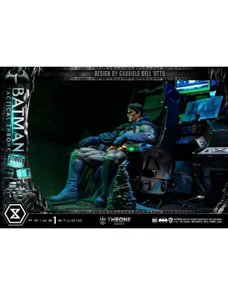 DC Comics Estatua 1/3 Throne Legacy Collection Batman Tactical Throne Deluxe Version 57 cm