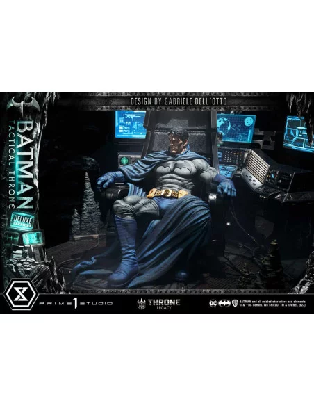 DC Comics Estatua 1/3 Throne Legacy Collection Batman Tactical Throne Deluxe Version 57 cm