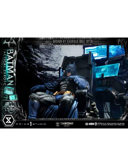 DC Comics Estatua 1/3 Throne Legacy Collection Batman Tactical Throne Deluxe Version 57 cm