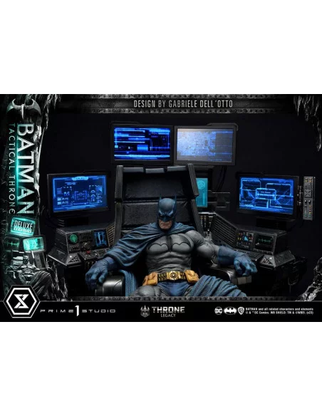 DC Comics Estatua 1/3 Throne Legacy Collection Batman Tactical Throne Deluxe Version 57 cm