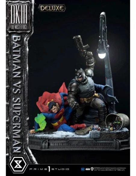 DC Comics Estatua Batman Vs. Superman (The Dark Knight Returns) Deluxe Bonus Ver. 110 cm