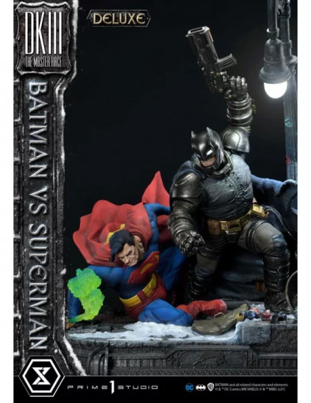 DC Comics Estatua Batman Vs. Superman (The Dark Knight Returns) Deluxe Bonus Ver. 110 cm