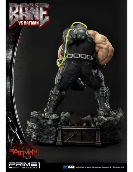 DC Comics Estatua 1/3 Bane VS Batman 83 cm