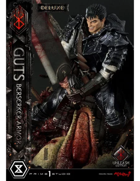 Berserk Estatua 1/4 Guts Berserker Armor Unleash Edition Deluxe Version 91 cm