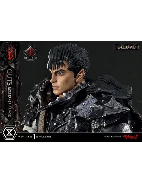 Berserk Estatua 1/4 Guts Berserker Armor Unleash Edition Deluxe Version 91 cm