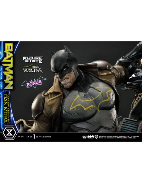 DC Comics Estatua 1/4 Batman Dark Detective Tactical Coat Concept Design by Dan Mora Deluxe Bonus Version 59 cm