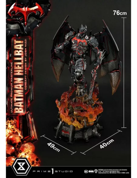 Batman Estatua Ultimate Premium Masterline Series Hellbat Concept Design by Josh Nizzi Regular Version 76 cm