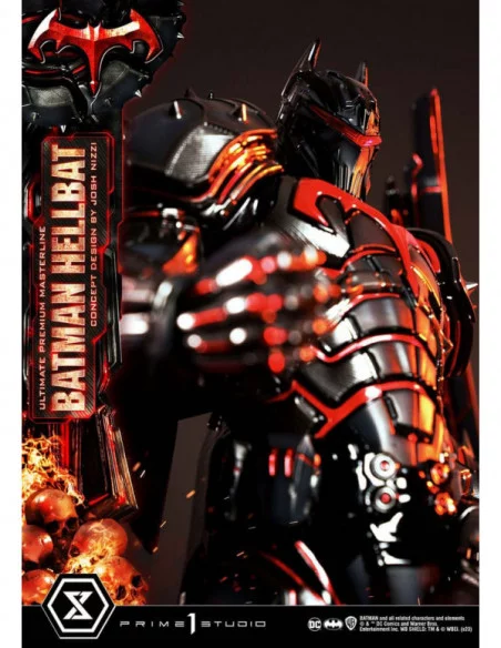 Batman Estatua Ultimate Premium Masterline Series Hellbat Concept Design by Josh Nizzi Regular Version 76 cm