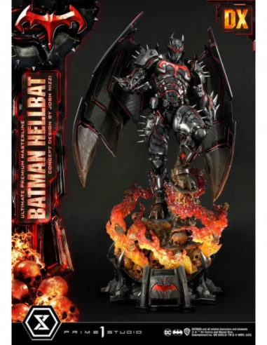 Batman Estatua Ultimate Premium Masterline Series Hellbat Concept Design by Josh Nizzi Deluxe Version 76 cm