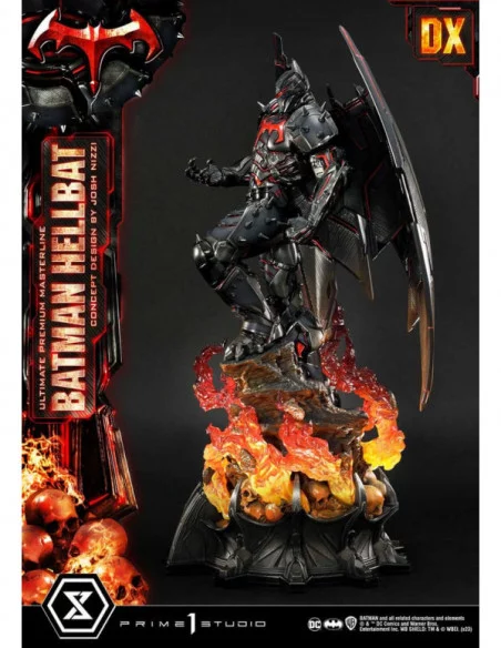 Batman Estatua Ultimate Premium Masterline Series Hellbat Concept Design by Josh Nizzi Deluxe Version 76 cm