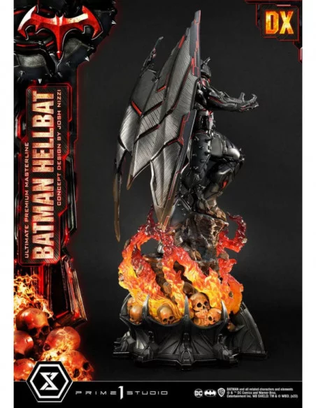 Batman Estatua Ultimate Premium Masterline Series Hellbat Concept Design by Josh Nizzi Deluxe Version 76 cm