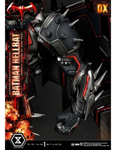 Batman Estatua Ultimate Premium Masterline Series Hellbat Concept Design by Josh Nizzi Deluxe Version 76 cm