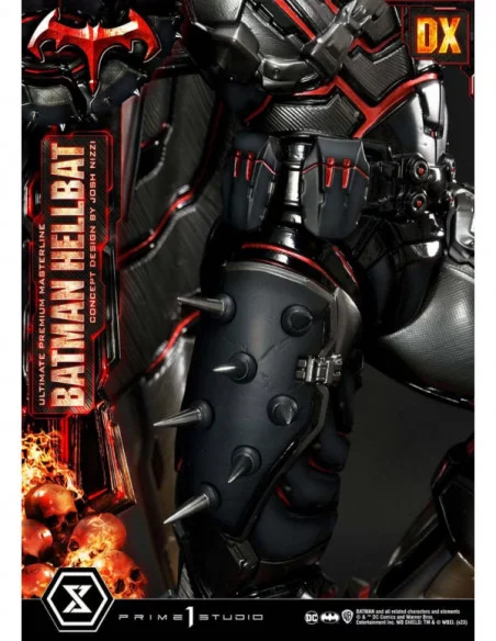 Batman Estatua Ultimate Premium Masterline Series Hellbat Concept Design by Josh Nizzi Deluxe Version 76 cm