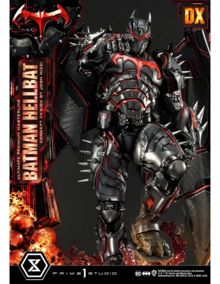 Batman Estatua Ultimate Premium Masterline Series Hellbat Concept Design by Josh Nizzi Deluxe Version 76 cm