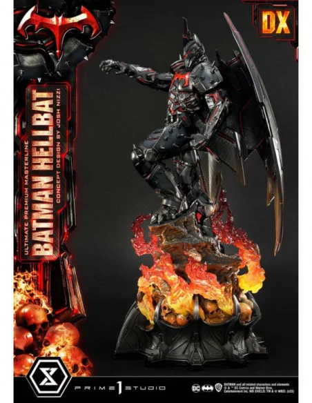 Batman Estatua Ultimate Premium Masterline Series Hellbat Concept Design by Josh Nizzi Deluxe Version 76 cm