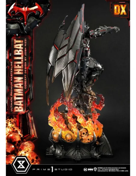 Batman Estatua Ultimate Premium Masterline Series Hellbat Concept Design by Josh Nizzi Deluxe Version 76 cm