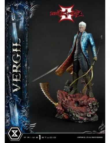 Devil May Cry 3 Estatua Ultimate Premium Masterline Series 1/4 Vergil Standard Version 69 cm